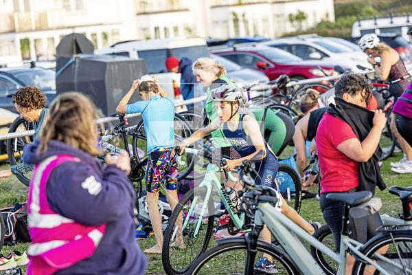 Picture by Sophie Rabey.  05-10-25.  Super-Sprint Try A Tri to celebrate the 10th Anniversary - Pembroke Bay.
