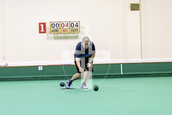Picture by Sophie Rabey.  11-10-25.  World Singles Bowls qualifiers at Guernsey Indoor Bowls Stadium.
Alison Merrien.