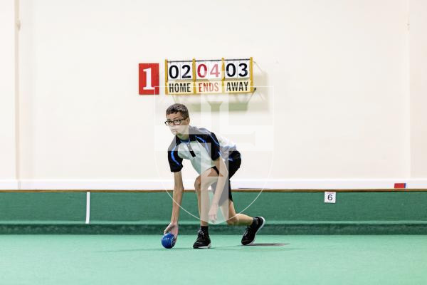 Picture by Sophie Rabey.  11-10-25.  World Singles Bowls qualifiers at Guernsey Indoor Bowls Stadium.
Marcus Rihoy.