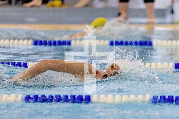 Picture by Peter Frankland. 22-11-25 Swimming at Beau Sejour. Channel Islands Championships. Eden Smith