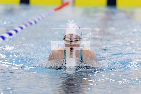 Picture by Peter Frankland. 22-11-25 Swimming at Beau Sejour. Channel Islands Championships. Eve Hartley