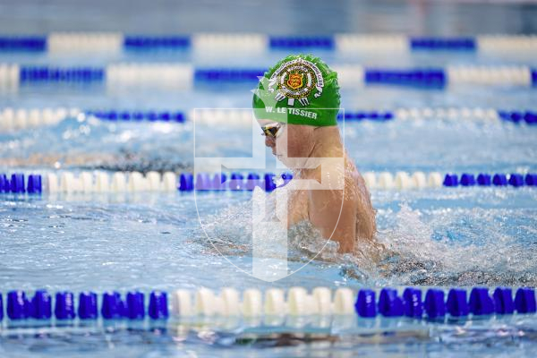 Picture by Peter Frankland. 22-11-25 Swimming at Beau Sejour. Channel Islands Championships. William Le Tissier