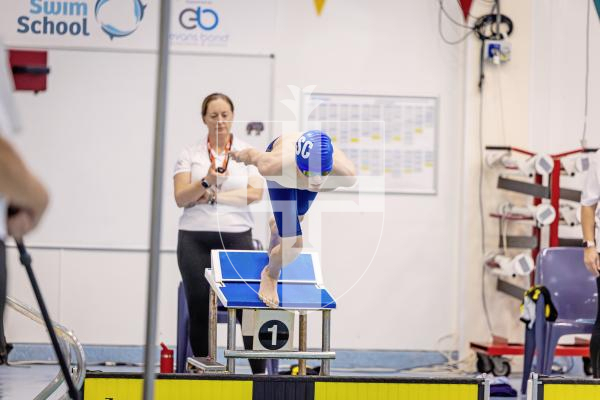 Picture by Peter Frankland. 22-11-25 Swimming at Beau Sejour. Channel Islands Championships. Adam Short