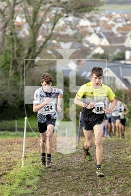 Picture by Sophie Rabey.  06-12-25.  Cross Country running at St Germain.