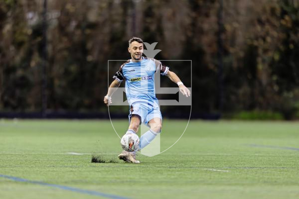 Picture by Peter Frankland. 20-12-25 Football at KGV - North v Sylvans Reserves. FA Cup game.