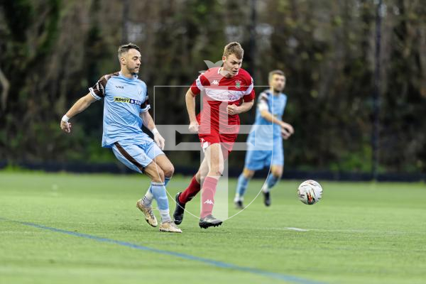 Picture by Peter Frankland. 20-12-25 Football at KGV - North v Sylvans Reserves. FA Cup game.