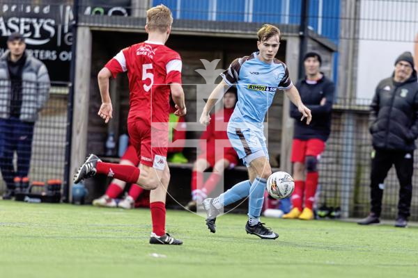 Picture by Peter Frankland. 20-12-25 Football at KGV - North v Sylvans Reserves. FA Cup game.