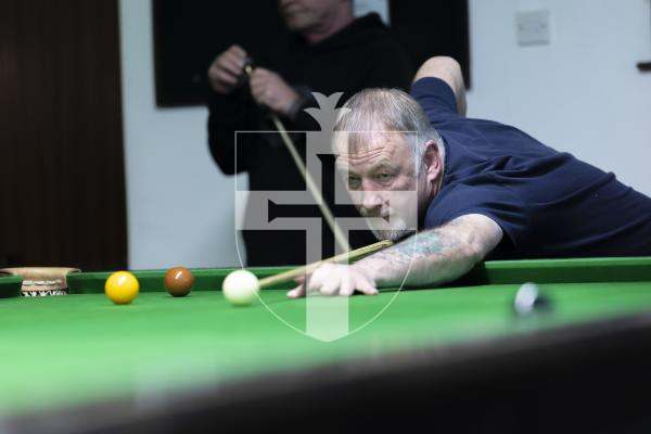 Picture by Peter Frankland. 21-02-26 Snooker shootout event at Gremlin Club. Vinny Page