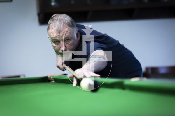 Picture by Peter Frankland. 21-02-26 Snooker shootout event at Gremlin Club. Vinny Page