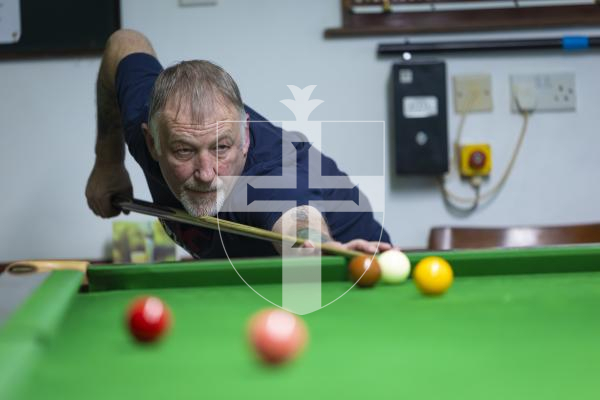 Picture by Peter Frankland. 21-02-26 Snooker shootout event at Gremlin Club. Vinny Page