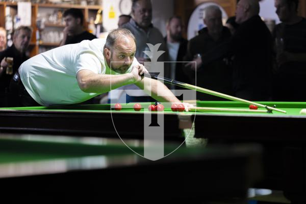 Picture by Peter Frankland. 21-02-26 Snooker shootout event at Gremlin Club. Charlie Le Poidevin