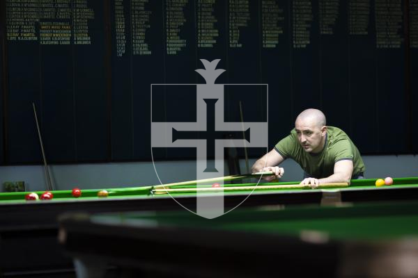 Picture by Peter Frankland. 21-02-26 Snooker shootout event at Gremlin Club. Danny Marquand