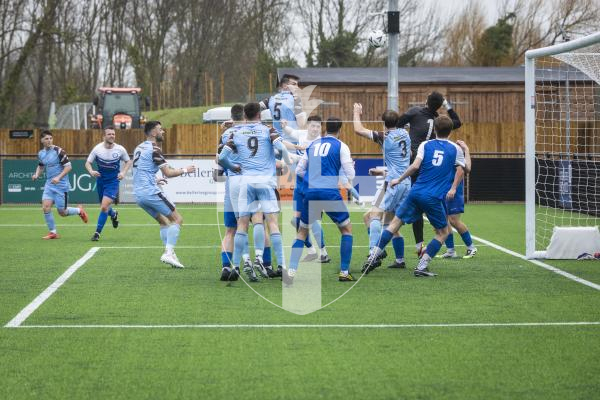 Picture by Peter Frankland. 21-02-26 Football at Victoria Park. Rovers v North.