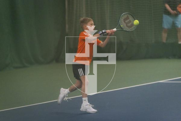 Picture by Sophie Rabey.  22-02-26.  BNP Paribas Mini Tennis Team Challenge at Guernsey Tennis Club.
Henry Sebire.