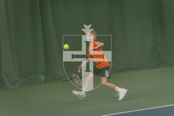 Picture by Sophie Rabey.  22-02-26.  BNP Paribas Mini Tennis Team Challenge at Guernsey Tennis Club.
Henry Sebire.