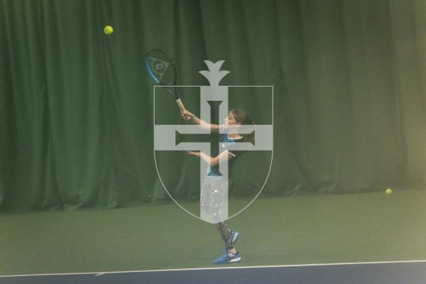 Picture by Sophie Rabey.  22-02-26.  BNP Paribas Mini Tennis Team Challenge at Guernsey Tennis Club.
Lauren Wain