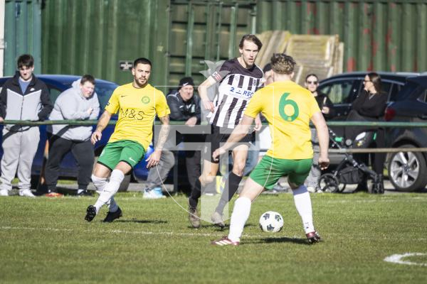 Picture by Peter Frankland. 28-02-26 Football at Corbet Field. Vale Rec v St Martins.
