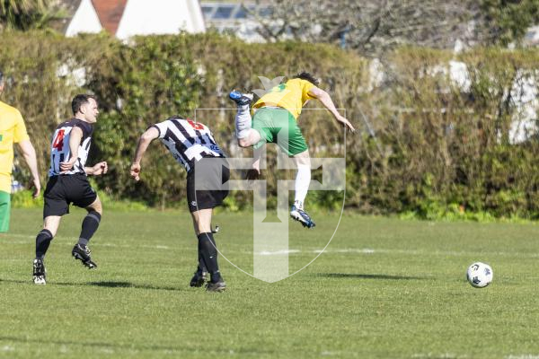 Picture by Peter Frankland. 28-02-26 Football at Corbet Field. Vale Rec v St Martins.