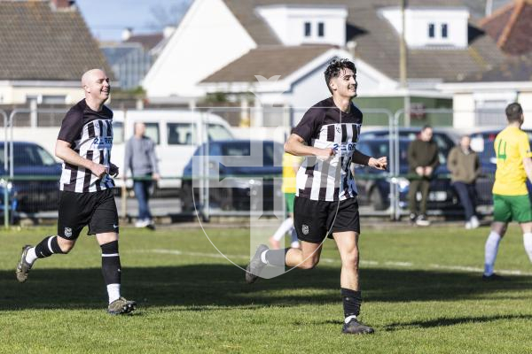 Picture by Peter Frankland. 28-02-26 Football at Corbet Field. Vale Rec v St Martins.