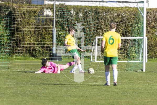 Picture by Peter Frankland. 28-02-26 Football at Corbet Field. Vale Rec v St Martins.