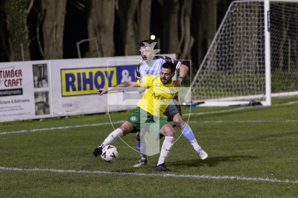Picture by Sophie Rabey.  03-03-26.  Football action at Northfield.  North vs Vale Rec.
