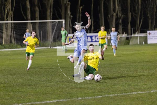 Picture by Sophie Rabey.  03-03-26.  Football action at Northfield.  North vs Vale Rec.