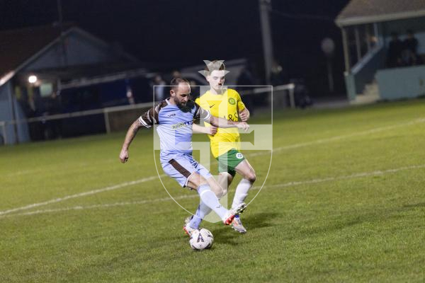 Picture by Sophie Rabey.  03-03-26.  Football action at Northfield.  North vs Vale Rec.