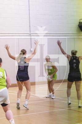 Picture by Sophie Rabey.  03-03-26.  Netball action at Les Varendes.  SNC Pula Blaze vs Lightning Storm.