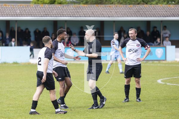 Picture By Peter Frankland. 02-05-26 Football at Northfield. Upton final North v Jersey wanderers.
Game was moved from the Corbet Field to Northfield due to a waterlogged pitch.