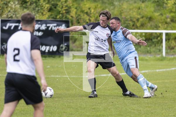 Picture By Peter Frankland. 02-05-26 Football at Northfield. Upton final North v Jersey wanderers.
Game was moved from the Corbet Field to Northfield due to a waterlogged pitch.