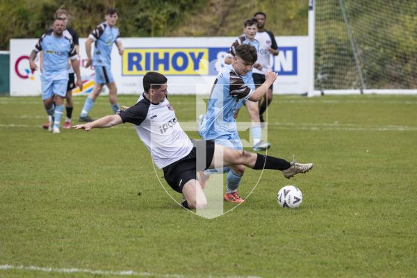 Picture By Peter Frankland. 02-05-26 Football at Northfield. Upton final North v Jersey wanderers.
Game was moved from the Corbet Field to Northfield due to a waterlogged pitch.