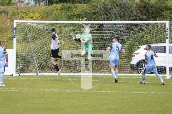 Picture By Peter Frankland. 02-05-26 Football at Northfield. Upton final North v Jersey wanderers.
Game was moved from the Corbet Field to Northfield due to a waterlogged pitch.