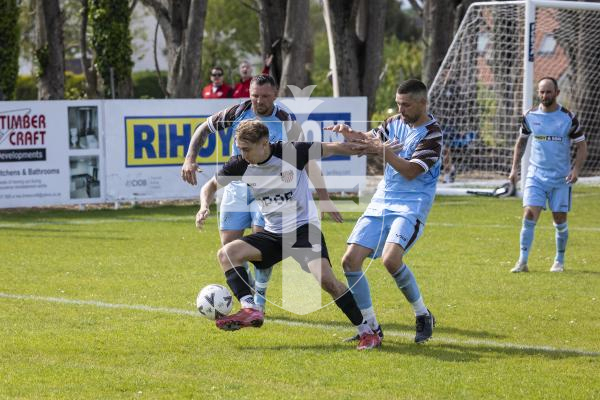 Picture By Peter Frankland. 02-05-26 Football at Northfield. Upton final North v Jersey wanderers.
Game was moved from the Corbet Field to Northfield due to a waterlogged pitch.