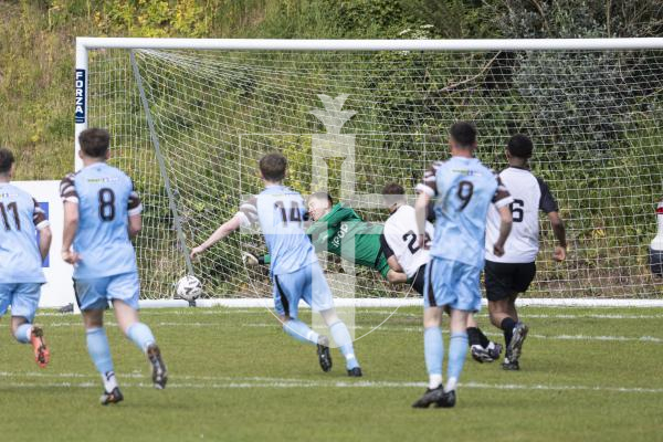 Picture By Peter Frankland. 02-05-26 Football at Northfield. Upton final North v Jersey wanderers.
Game was moved from the Corbet Field to Northfield due to a waterlogged pitch.