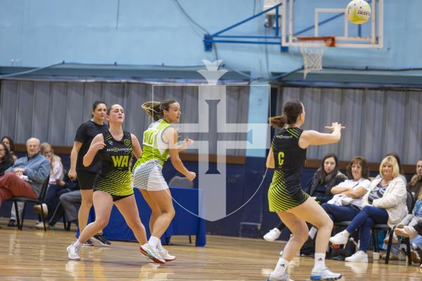 Picture By Peter Frankland. 02-05-26 Netball at Beau Sejour - Rezzers Green v Lightning Strike.