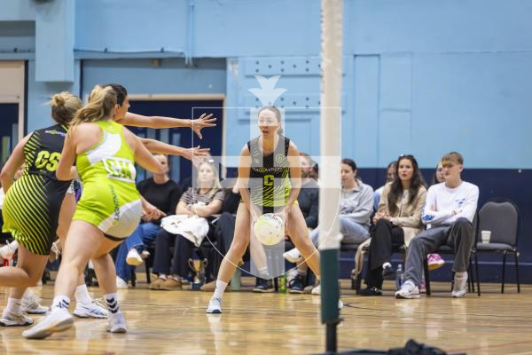 Picture By Peter Frankland. 02-05-26 Netball at Beau Sejour - Rezzers Green v Lightning Strike.