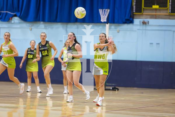 Picture By Peter Frankland. 02-05-26 Netball at Beau Sejour - Rezzers Green v Lightning Strike.