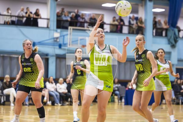 Picture By Peter Frankland. 02-05-26 Netball at Beau Sejour - Rezzers Green v Lightning Strike.