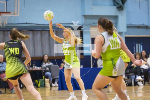 Picture By Peter Frankland. 02-05-26 Netball at Beau Sejour - Rezzers Green v Lightning Strike.