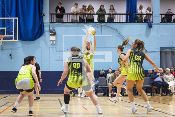 Picture By Peter Frankland. 02-05-26 Netball at Beau Sejour - Rezzers Green v Lightning Strike.