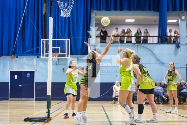 Picture By Peter Frankland. 02-05-26 Netball at Beau Sejour - Rezzers Green v Lightning Strike.