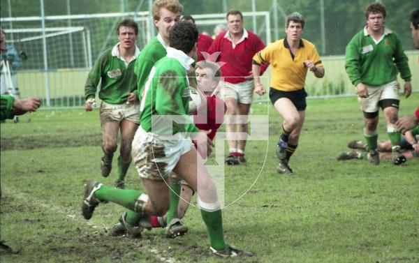 Picture by Guernsey Press. Siam Cup 1995 for 30th Anniversary celebration. Rugga