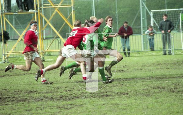 Picture by Guernsey Press. Siam Cup 1995 for 30th Anniversary celebration. Rugga