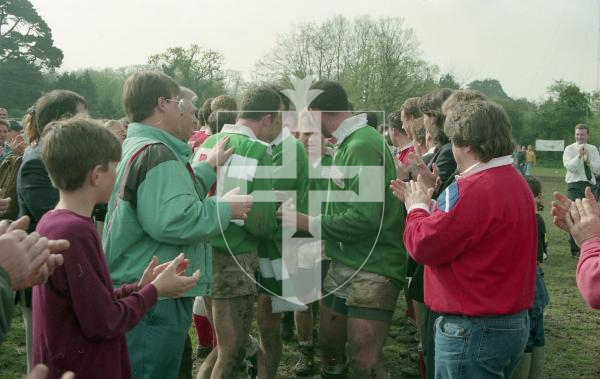 Picture by Guernsey Press. Siam Cup 1995 for 30th Anniversary celebration. Rugga