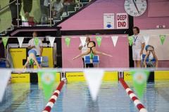 Picture by Sophie Rabey.  05-10-24.  GASA 100m Championships 2024 at St Sampsons High School.
Female 9 & Over 100 SC Meter IM.
Heat 3 of 10.