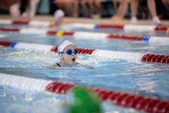 Picture by Sophie Rabey.  05-10-24.  GASA 100m Championships 2024 at St Sampsons High School.
Female 9 & Over 100 SC Meter IM.
Chelsea Parsons.