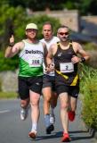 Photo by Andrew Le Poidevin, 15-06-2025. Guernsey Athletics Chertsey House Dental Road Series. Fathers Day 10k. Imperial Hotel to Grande Rocque.
