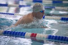 Picture By Peter Frankland. 05-03-22 Swimming at Beau Sejour. GASA 50m Sprint Gala 2022. Edward Bradey