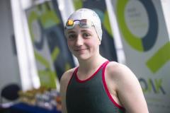 Picture By Peter Frankland. 05-03-22 Swimming at Beau Sejour. GASA 50m Sprint Gala 2022. Molly Staples