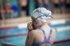 Picture By Peter Frankland. 20-05-23 Swimming - Junior Meet at St. Sampson's High. Rosie Ogier